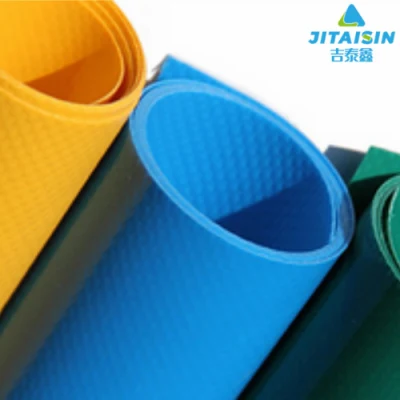 650GSM 1000d PVC Coated Truck Tarpaulin PVC Woven Fabric Tent Tarpaulin