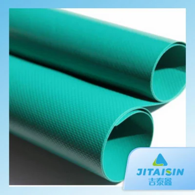 Durable 610GSM 18oz PVC Vinyl PVC Coated Tarpaulin for Fitness Folding Mat