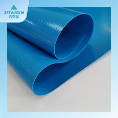 550GSM 1000d 0.5mm 100% Polyester PVC Fabric Roll Vinyl Tarp PVC Coated Tarpaulin