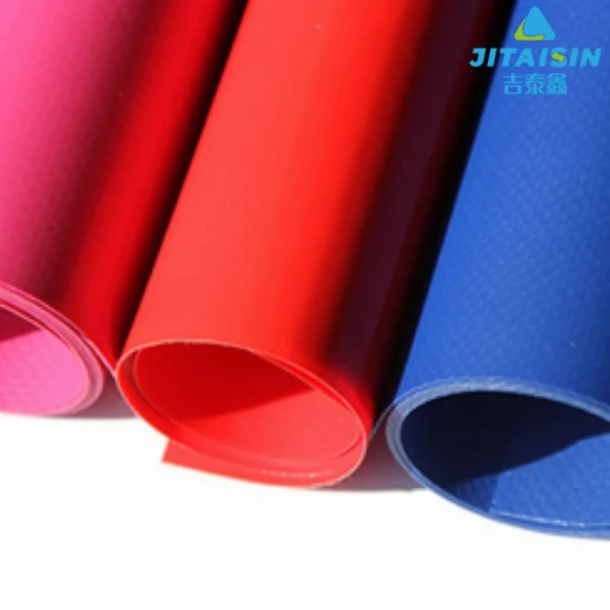 Heavy Duty Waterproof PVC Tarpaulin 610GSM Vinyl Coated Tarpaulin for Truck Covers