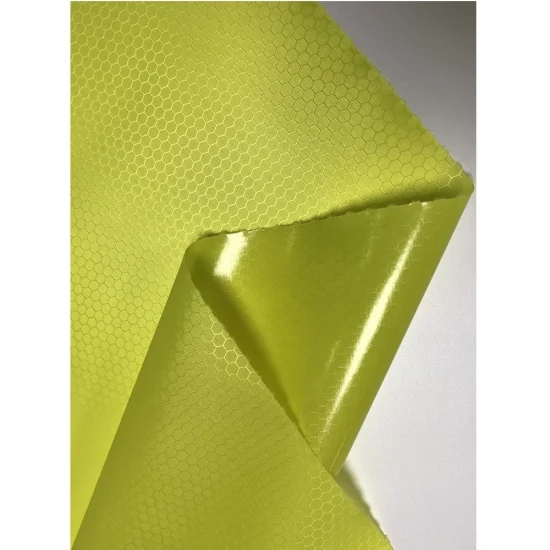 TPU Coated Polyester Hexagonal Ripstop for Inflatable Air Cushion