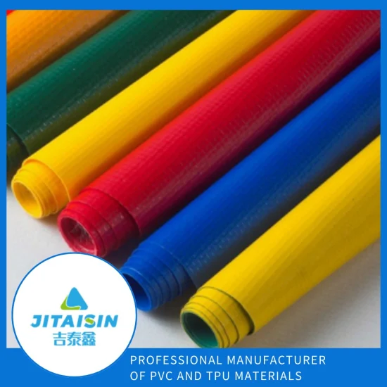 Hot Tent Material Blockout High Strength PVC Flex Sheet Vinyl PVC Tarpaulin