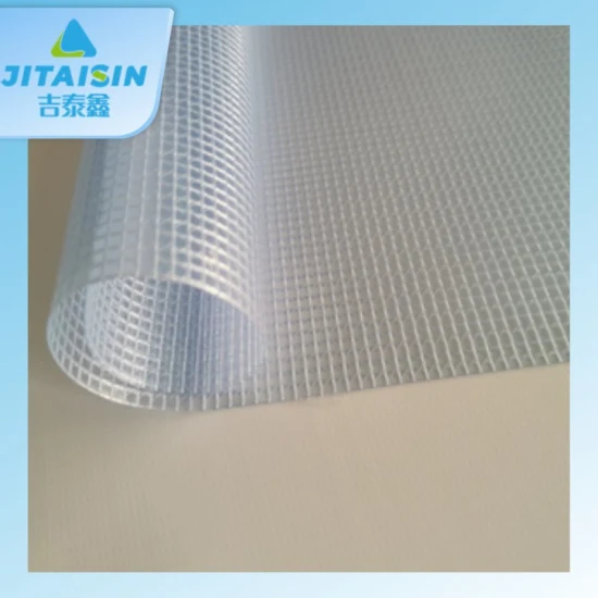 Waterproof Transparent PVC Tarpaulin Clear Mesh