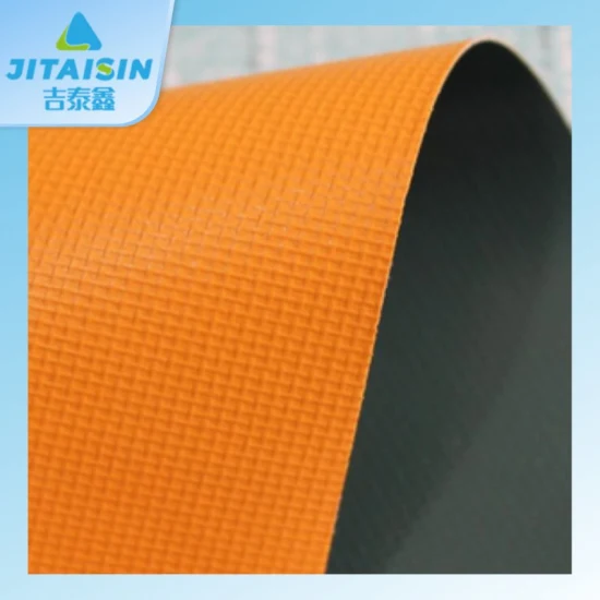 UV-Resistant Treated Vinyl Coated Tarps Fire Retardant PVC Tarpaulin