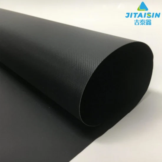 Wholesale Price Black PVC Laminated Fabric PVC Tarpaulin