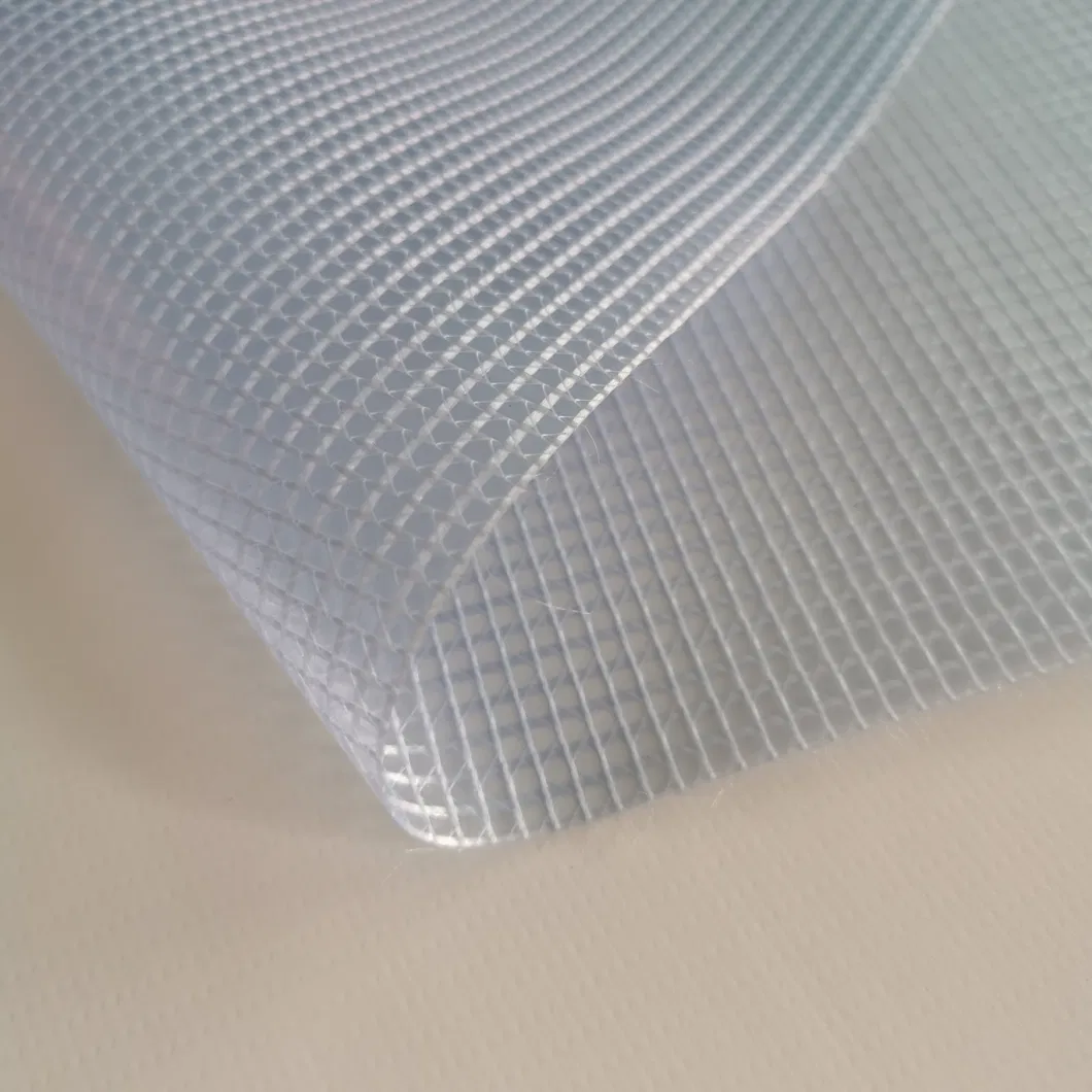 Waterproof Transparent PVC Tarpaulin Clear Mesh