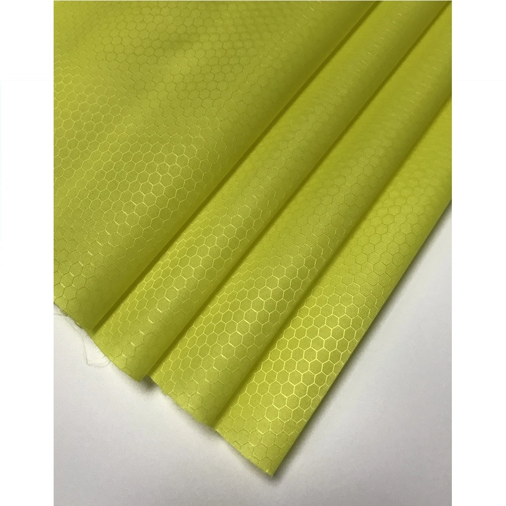 TPU Coated Polyester Hexagonal Ripstop for Inflatable Air Cushion