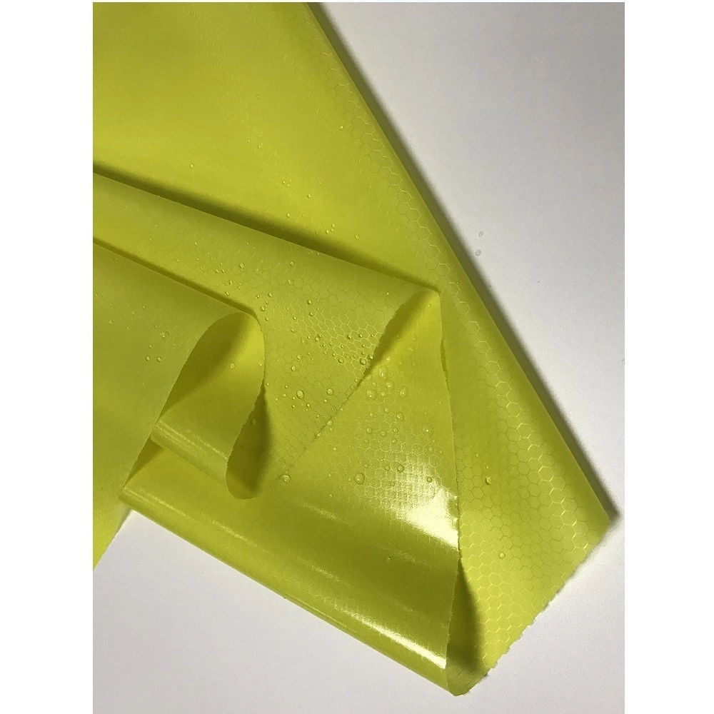 TPU Coated Polyester Hexagonal Ripstop for Inflatable Air Cushion